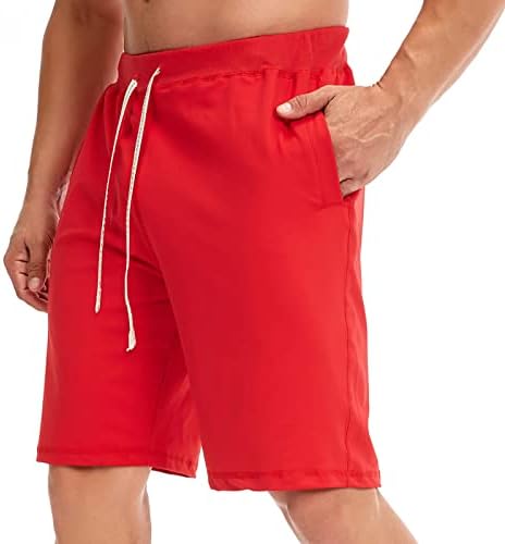 מכנסיים קצרים של גברים קצרים מזדמנים קלאסיים קלאסיים מתאימים מכנסיים קצרים בקיץ עם מותניים אלסטיים