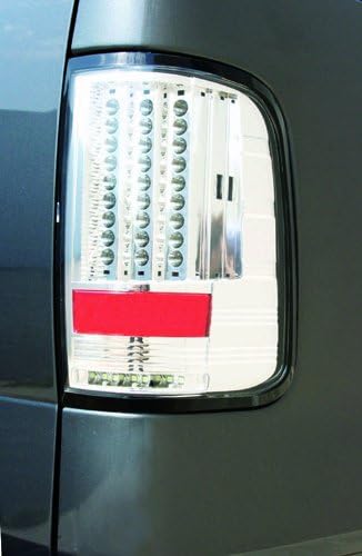 IPCW LEDT -560C מנורת זנב LED ברורה גבישית - זוג