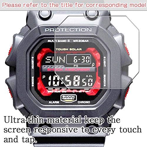 סרט מגן מסך Puccy 3 Pack, התואם ל- Casio G-Shock DW5610 DW-5610 סדרת TPU Guard for Smart Watch SmartWatch （לא מגני