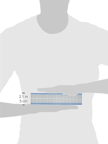 בריידי טום-35-פק פרופיל נמוך מבריק ויניל מצופה פוליאסטר, שחור על לבן, מוצק מספרי חוט סמן כרטיס