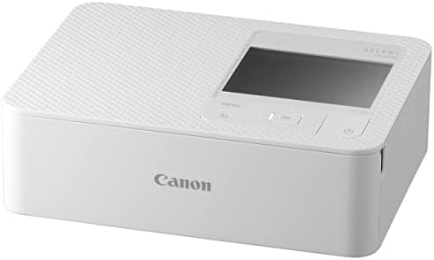 Canon Selphy CP1500 מדפסת צילום קומפקטית אלחוטית, צרור לבן עם RP-108 סט קיבולת גבוהה דיו/סט נייר, קורא