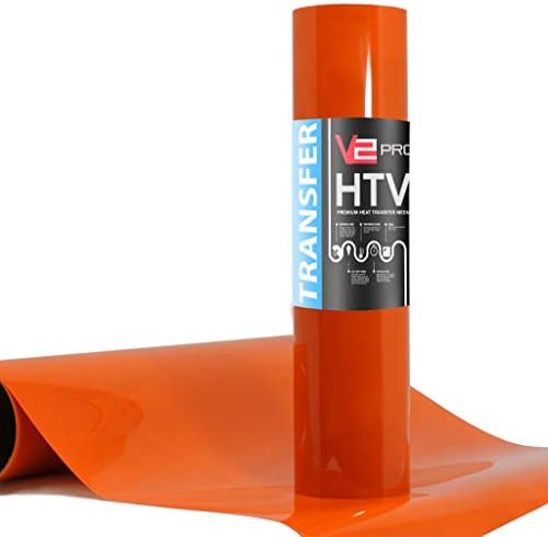 V2 Pro Hyper Orange Heat Strizate סרט HTV