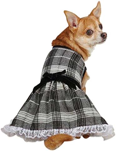 זאק וזואי פארק אווניו שמלת כלבים, אקס-קטן, שחור