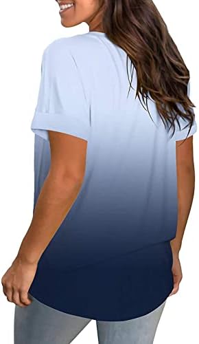 חולצת חולצה עם שרוול קצר לנשים סתיו סתיו קיץ צוות כותנה צוואר צוואר צוואר בראנץ 'עליון AG AG