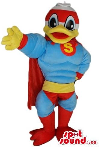 דמות קריקטורה של Spotsound Superhero Duckoo