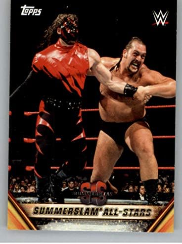 2019 Topps WWE Summerslam Mr. Summerslam MSS-8 8/22/99 The Unholy Alliance def. קיין ו- X-PAC לכרטיס