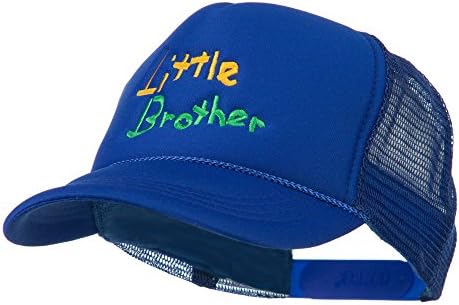 אח קטן רקום כובע רשת קצף נוער