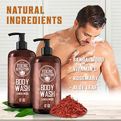 ויקינג מהפכה שטיפת גוף לגברים-שטיפת גוף אלגום לגברים - שטיפת גוף טבעית לגברים עם ויטמין ושמן רוזמרין-סבון נוזלי