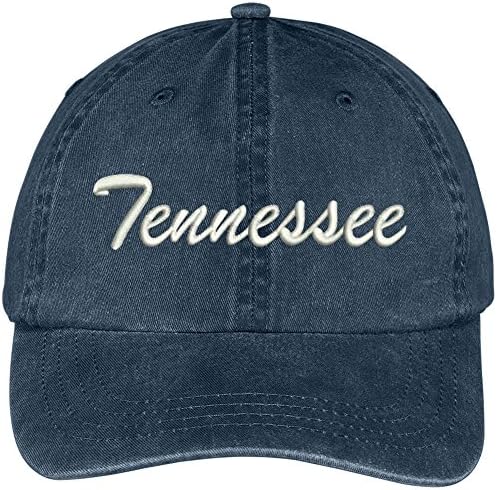 טרנדי הלבשה חנות טנסי המדינה רקום נמוך פרופיל מתכוונן כותנה כובע
