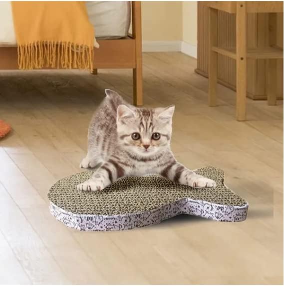 צעצועים לחיות מחמד חתול שריטה כרית חתול מגרד הודעות אינטראקטיבי צעצוע חתלתול גלי נייר כרית חתולי טחינת