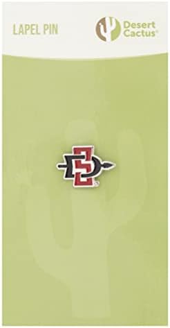 אוניברסיטת סן דייגו סיכות דש אצטקים אצטקים לוגו אמייל עשוי מתכת