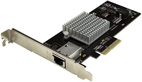 Startech.com Thunderbolt 3 עד 10 GBE NIC - 1 יציאה - מארז PCIE חיצוני / כרטיס שלדה פלוס - עם יציאת צג DisplayPort