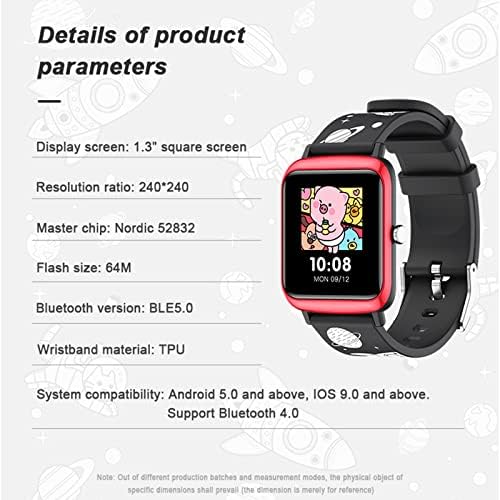 צג לדופק, אוקסימטרי, שינה וסטרס, 1.3 אינץ 'מסך מגע Bluetooth שעון שחייה אטום למים, בריאות חכמה בריאות. Smartwatch-ipx8