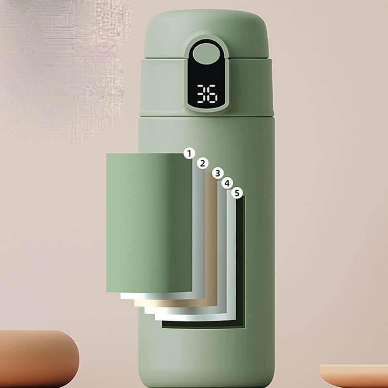 N/A נירוסטה 316 בקבוק מים עם טמפרטורה דיגיטלית LED טמפרטורה דיגיטלית תצוגת קפה ספל תרמי כוס מתנה