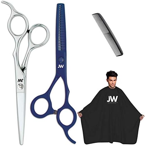JW SHEARS REARS R סדרות משולבות - מספריים לחיתוך שיער ודילול, CAME & COMB COMBO / SHEARS נירוסטה