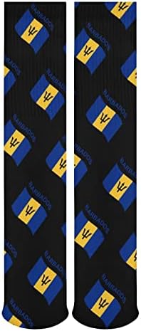 דגל של גרבי צינור ברבדוס גרביים גרביים נושמים גרביים אתלטי חיצוני לחיצה יוניסקס