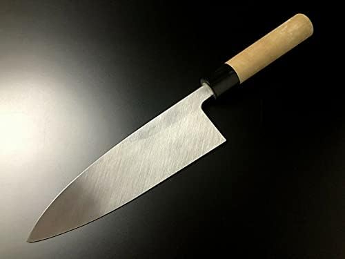 Tsukiji aritsugu, סכין יפנית Aritsugu שף דה פלדה לבנה 255 ממ 10.03in Saya Magnolia התאם אישית שם