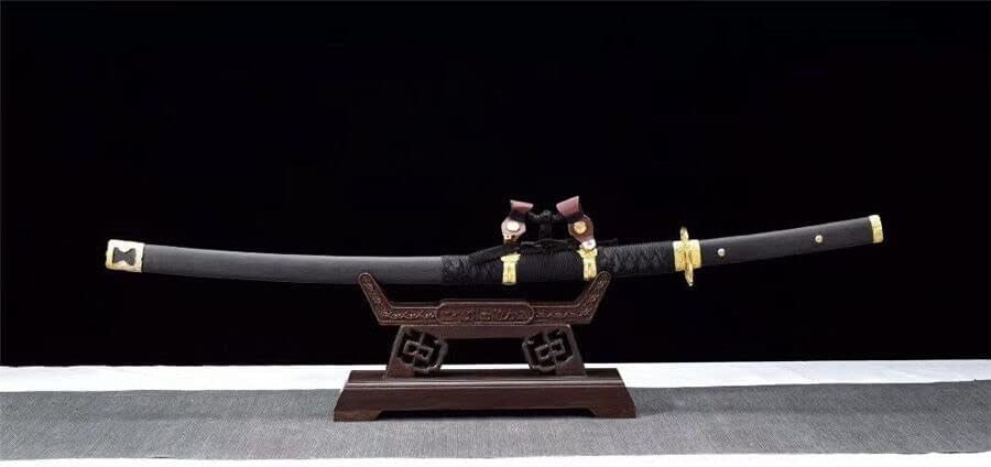 ZPGP חרב טאצ'י יפנית סמוראי קטאנה סופר חרס סופר -חרס מחוסם T10 להב פלדה