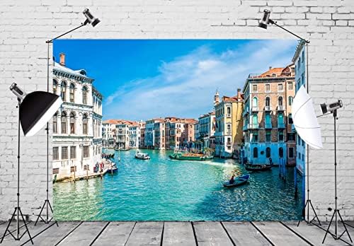 בלקו 5 על 3 רגל בד ונציה איטליה רקע גונדולה ליד מפורסם ריאלטו גשר בוונציה פטוגרפיה רקע למסיבה