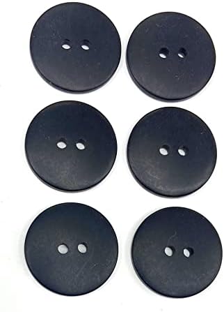 ערכות כפתורים שחורים - 7/8 או 5/8 '' כפתורי תפירה קלאסיים, בלייזרים ושמלות