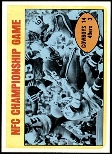 1972 Topps 138 אליפות NFC דואן תומאס דאלאס / סן פרנסיסקו קאובויס / 49ER