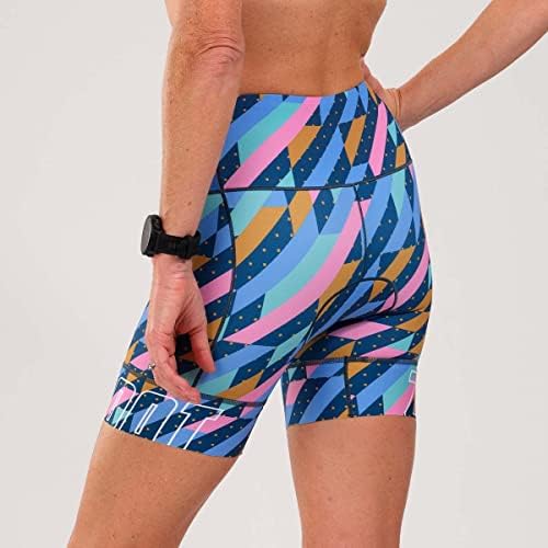 מכנסיים קצרים של TRI 6 אינץ 'של Zoot Women's Ltd-מכנסיים קצרים של טריאתלון, שחייה, ריצה ואופניים