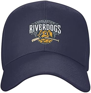 Charleston Riverdogs Caps Caps כובעי אבא כובעים מתכווננים כובע חיצוני