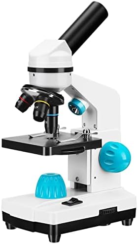 מיקרוסקופ אביזרי ערכת למבוגרים 100-2000 הגדלה תלמיד מדעי ניסוי ביולוגי מיקרוסקופ מעבדה מתכלה