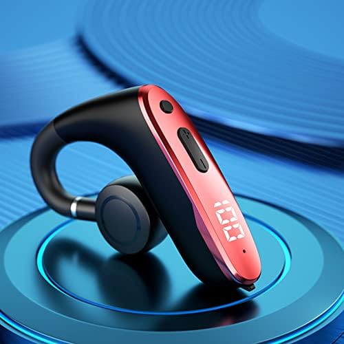 BZUQET אוזניות אלחוטיות אלחוטיות יחיד אוזניות Bluetooth 5 2 תצוגת LED הולכה אוזניות סטריאו ספורט