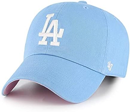'47 ליגת העל לוס אנג' לס דודג ' רס כדור פרק לנקות מתכוונן כובע, למבוגרים אחת גודל מתאים לכל