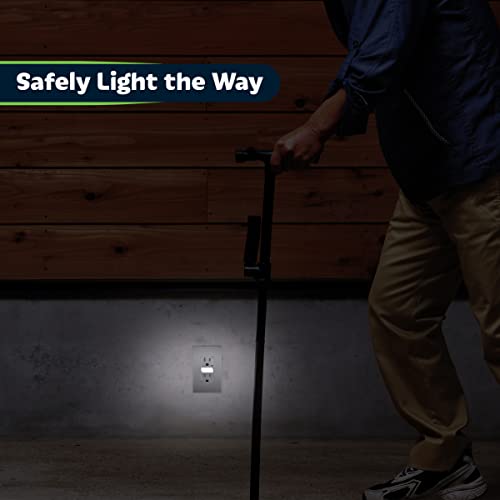 מדריך LED של TopGreener כלי קיבול אור עם חיישן אור יום אוטומטי, שקע קיר מעצב אור לילה, 125VAC/15A כלי קיבול