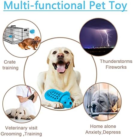 צעצוע אימוני ארגז כלבים, Airlxf Sky Blue Toys צעצועים אימון כלבים עזרה לכלבים אימון ארגזים כלי אימון