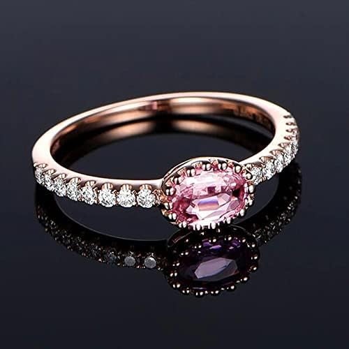 2023 אמטיסט זירקון חדש טבעת טבעת טבעת יצירתית תכשיט יום הולדת הצעה מתנה למסיבת אירוסין טבעת טבעת