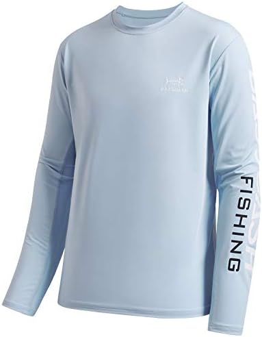 חולצות טיג של דיג בסדאש לגברים UV הגנת שמש UPF 50+ חולצת טריקו שרוול ארוך