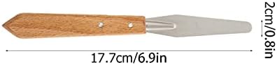 פארוטה 1 סט / 4 יחידות חרס חימר פיסול כלים, פיסול כלי עם עץ ידית עבור פיסול, עיצוב והשתוקקות