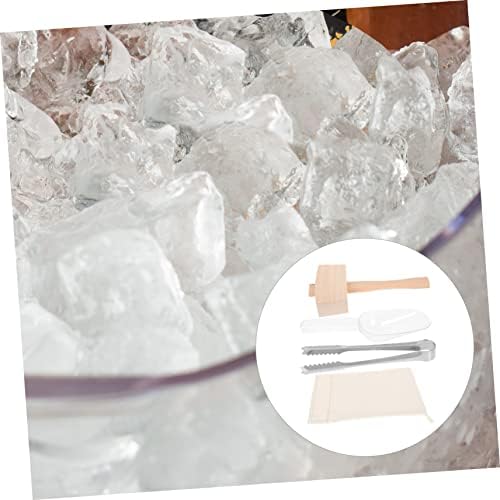 Abofan 1 סט אריזת קרח כתוש כלים ביתיים כלים DIY תיק ריסוק שקית ושקית ריסוק קיר