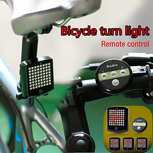 זנב בקרת אור מרחוק אופני אלחוטי הפעל אחורי אות אופניים אור קדמי ואחורי אופני אורות