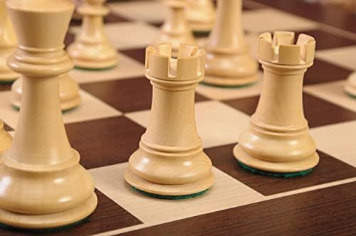 בית סטאונטון - סט השחמט הקלאסי-חתיכות בלבד-3.75 המלך-רוזווד הזהב