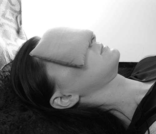 ערכת מתנה של כרית עין לבנדר - משוקלל ריחני - כיסוי כותנה רחיץ - עיסוי יוגה מדיטציה שינה ארומתרפיה ספא