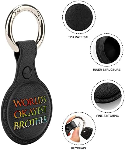 העולם של בסדר אח מחזיק עבור איירטאג מפתח טבעת מגן מקרה כיסוי איתור תג עבור ארנק מזוודות חיות מחמד