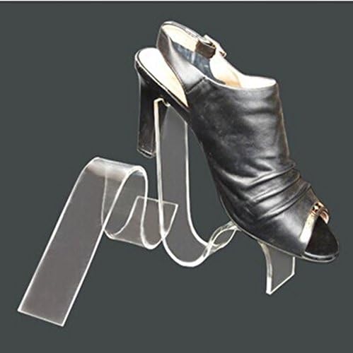Welliestr 8 Pack S צורה צורה מסוגננת של תצוגת נעליים אקרילית קמעונאית