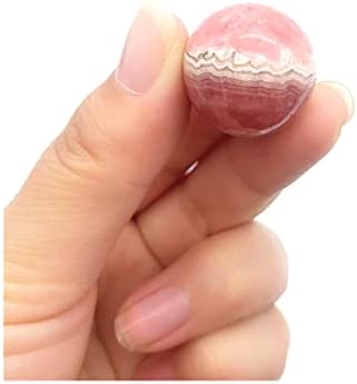 Shitou2231 1 pc טבעי רודוכרוזיב כדורי כדור אנרגיה מרוטשת ​​רייקי ריפוי אבני ריפוי בית אבן טבע