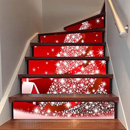 סטודיו קליל עומד כבד חובה יצירתית מדבקות מדרגות לחג המולד מדבקות דקורטיביות מדבקות קיר מדבקות לקרוס למדבקות לבנות
