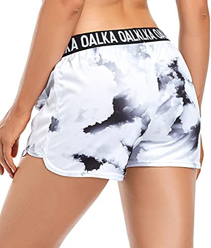 Oalka's Oalke's Running מכנסיים קצרים אימון כושר אתלטי כושר כושר מכנסי כושר