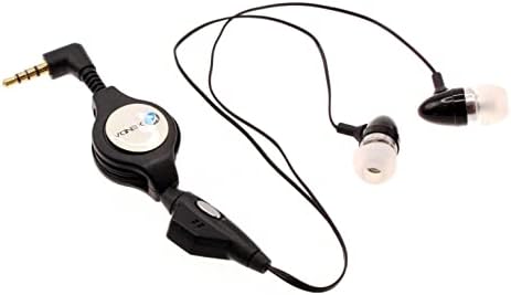אוזניות נשלפות אוזניות קוויות אוזניות מיקרופון דיבוריות 3.5 ממ אוזניות תואמות ל- LG G PAD 7.0