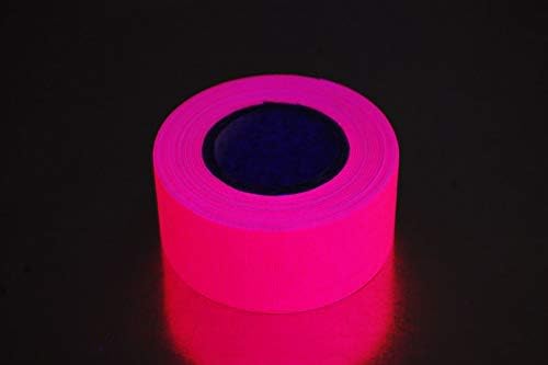 1 סנטימטר x 6 מטר UV Blacklight Flueorscen Table T Gaffer
