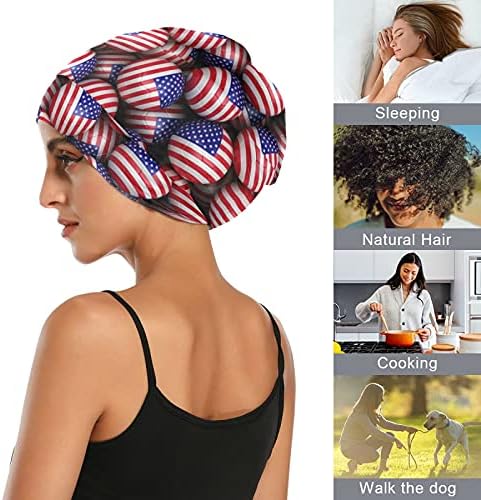 כובע עבודה של כובע שינה כפפות מכונסת כדורגל כדורגל אמריקני לכדורגל לנשים עטיפת לילה של הלבשת שיער