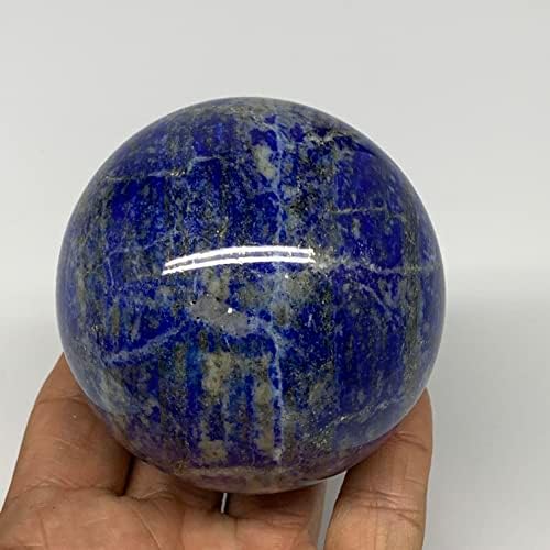 Watangems 543G, 2.7 , 69 ממ, Natural Lapis Lazuli Sphere כדור אבן חן, מלוטש, תפאורה ביתית, אספנות @Afghanistan,