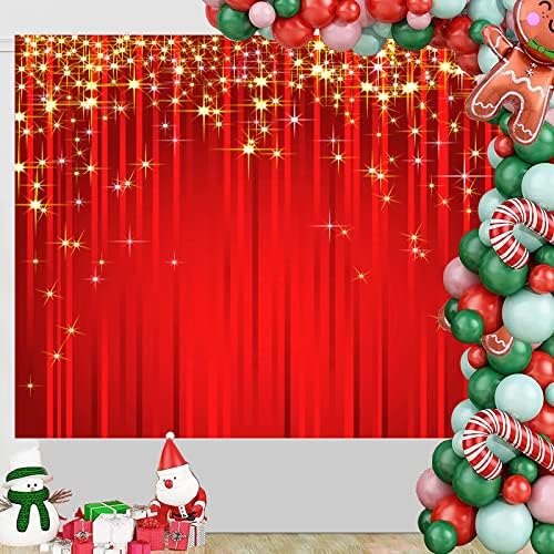 אדום וזהב רקע ניצוץ אדום שטיח וילון חג המולד צילום רקע עבור אדום זהב גליטר חג המולד המפלגה קישוטי הוליווד ויפ