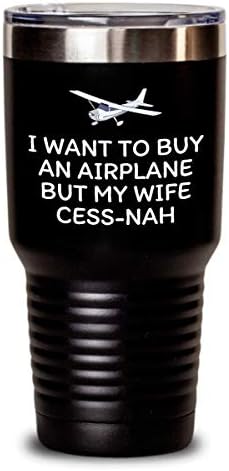 כוס טייס מצחיקה - רעיון למתנת טייס - מתנה טייס - אשתי Cess -nah